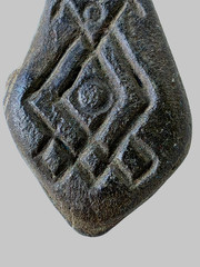 300 BC Ancient Carved Engraved Gemstone Pendant Medallion Wearable Amulet Unisex
