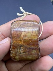Rare Ancients Old Tumbled Tiger Eye Stone Specimens Stone Bead From Afghanistan