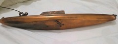 Vintage Gondola Gondolier Music Box Copper Color Plated READ Repair Project