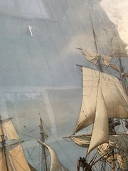 Vintage 1977 Unframed Carl G. Evers Maritime Sailing Masted Ship Prints 29”x20.5
