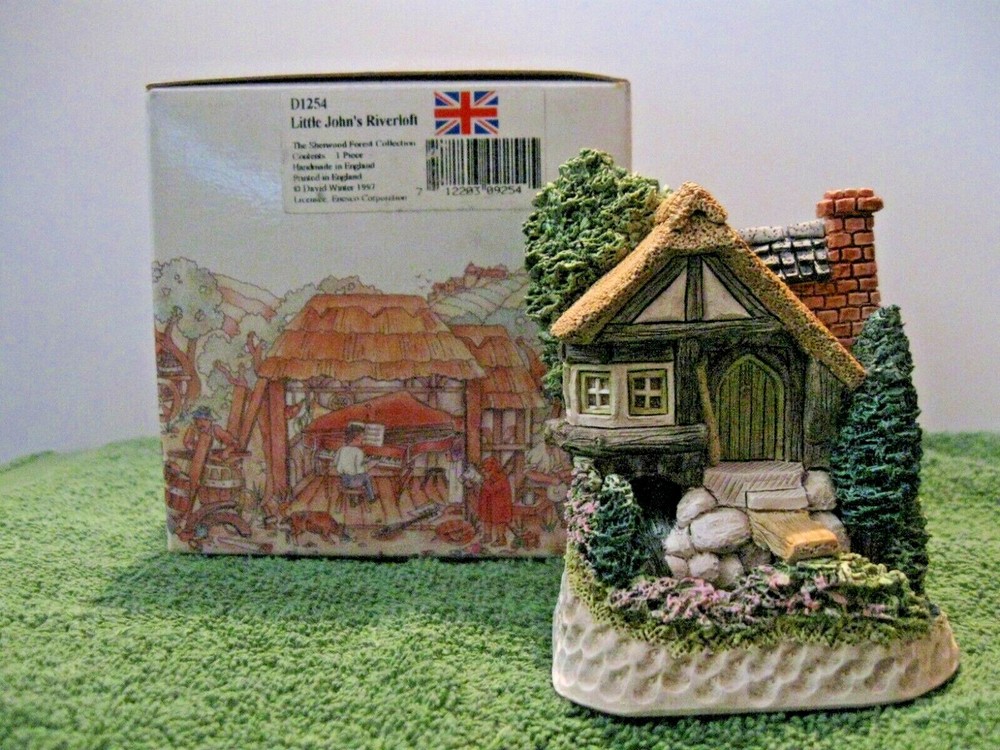 David Winter Enesco Little John’s Riverloft Mint in box. D1254