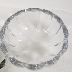 Godinger Ireland Shannon 24% Lead Crystal Pumpkin Fall Halloween Thanksgiving