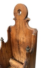 Vtg Italy Wormwood Gothic Hanging Freestanding Pipe Box Candle Wall Box Drawer