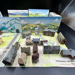 Wade Whimsey-on-Why Village Sets 1 2 3 4 Bally Whim Maps Boxed England READ