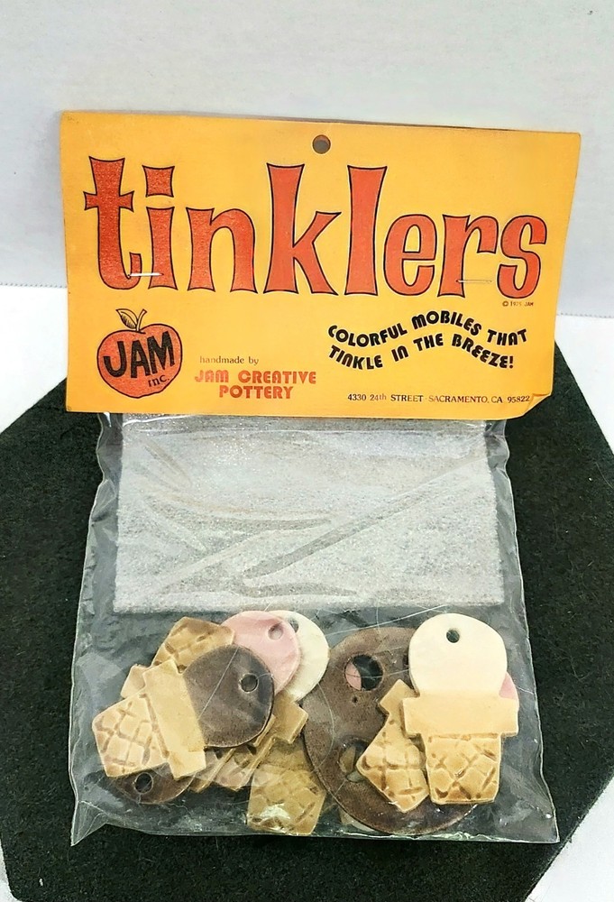 Vintage Jam Creative Pottery Ceramic Ice Cream Mobile New In Original Packaging