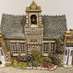 Lilliput Lane Village School English Collection 1991 Includes Box Deeds