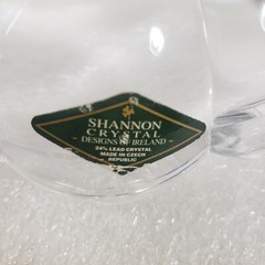 Godinger Ireland Shannon 24% Lead Crystal Pumpkin Fall Halloween Thanksgiving