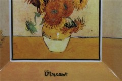 Goebel Artis Orbis Bowl/Plate – Vincent Van Gogh Sunflowers – Nice Condition!