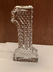 🔮Waterford – Number 1 One – Paperweight Lead Crystal Decoration