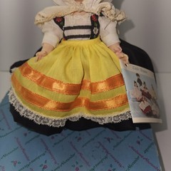 Vintage Madame Alexander 8″ GREECE #565″ Doll – With Original Box And Tag