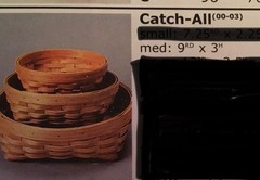 Longaberger Heritage Green MEDIUM CATCH ALL Liner – new – #268914