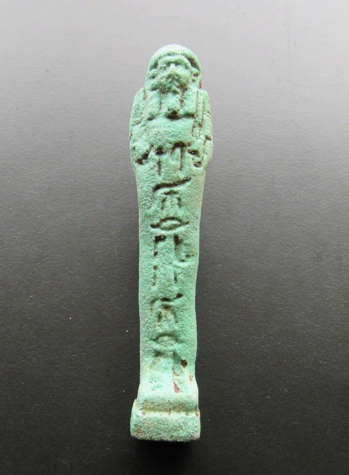 NILE Ancient Egyptian Ushabti Amulet ca 300 BC