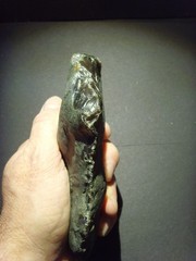 Lower Paleolithic – Large Acheulean ‘planular’ chopper c.450,000 BP.