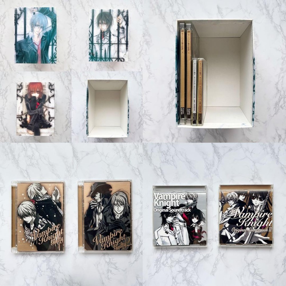 Vampire Knight Guilty DVD Set + Soundtrack CD, Boxed, Complete Series