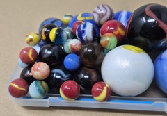 Vintage Older Marbles Lot- Akro/Peltier/Swirls 6