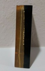 Quimbaya 24K GP Reproduction Colombia Figure Lucite Paperweight