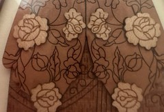 Traditional Nyonya Kebaya Yellow Rose Malaysia 2-Dimensional Art Piece By Arch