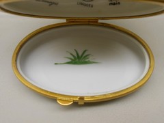 RARE Vintage Authentic Limoges Box – France – Lamb – Sheep – Chamart Company