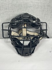 Vintage Unknown Brand Baseball Catcher’s Mask Black Cage Wall Art Mancave Decor