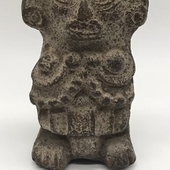 Vintage Fertility God Stone Statue Original locality unknown. Around 6 Inch High