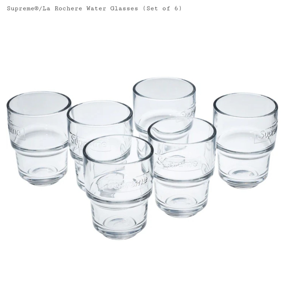 Supreme/La Rochere Water Glasses (set of 6)