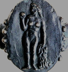 300 BC Ancient Greek Silver Ring Aphrodite goddess love, lust, beauty, pleasure