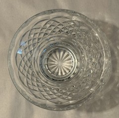 Waterford Crystal Glass Arklow Pattern Decorative Footed Trinket Candy Bowl