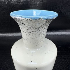 Loma of Arizona Pottery Southwestern Vase Vessel Blue Bird Pottery Stoneware VTG