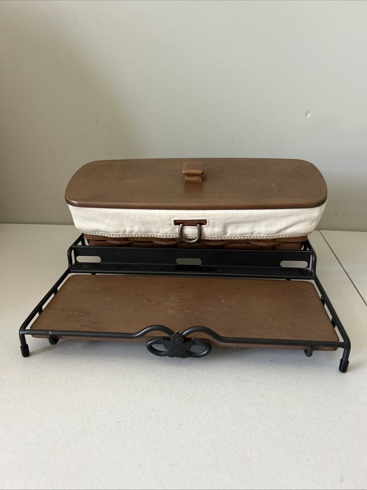 Longaberger Wrought Iron Charging Station Dark Brown