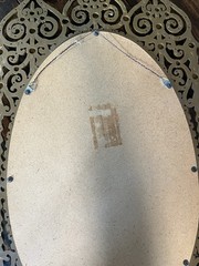 1975 Burwood Wall Mirror Hollywood Regency Ornate Gold Large 4975 32.5”x15”