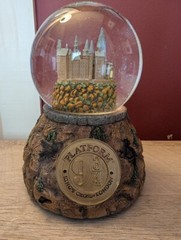 Harry Potter Journey to Hogwarts Illuminated Glitter Globe – Bradford Exchange