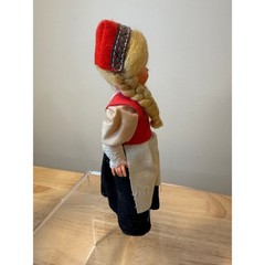 Vintage Norwegian Souvenir Doll Traditional Bunad Attire JL