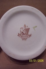 Belleek “Sister” Covered Trinket Dish – Made in Ireland
