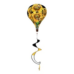 Briarwood Lane Summer Buzzing Sunflowers Hot Air Balloon Spinner 54×12
