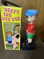 Vintage Weepy the Wee Wee Boy Figure Novelty Lower Pants with Box