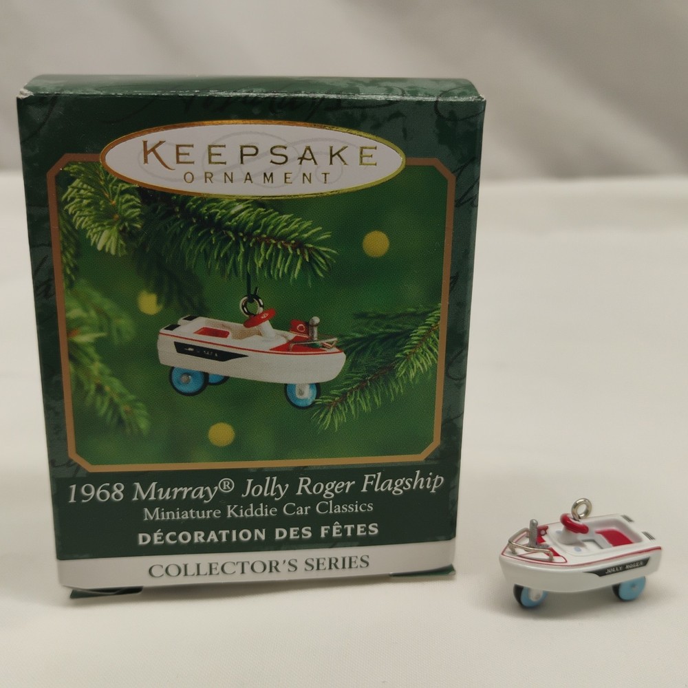 2000 Hallmark 1968 Murray Jolly Roger Flagship #6 Miniature Kiddie Car Classics