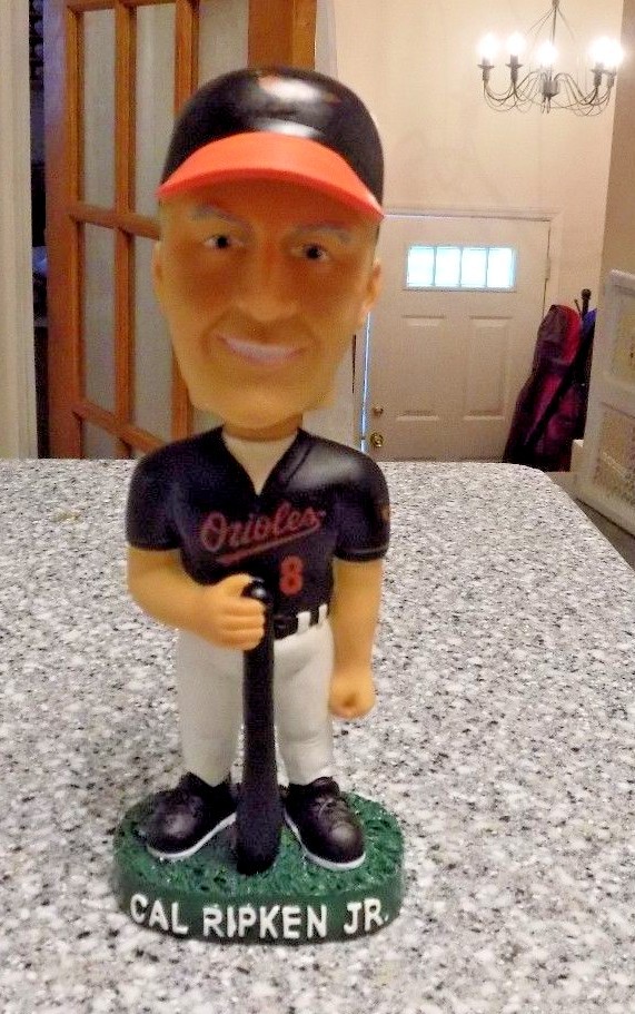 CAL RIPKEN JR. COLLECTORS EDITION 1981-2001 BALTIMORE ORIOLES BOBBLEHEAD RARE