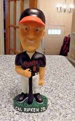 CAL RIPKEN JR. COLLECTORS EDITION 1981-2001 BALTIMORE ORIOLES BOBBLEHEAD RARE