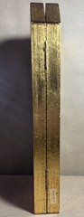 VTG Neiman Marcus Gold Leaf Folding Hinged Diptych Panels; “Annunciation”; ITALY