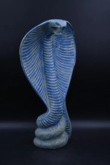 Authentic Ancient Egyptian Antiques Cobra Statue Of Protection Goddess Egypt BC