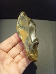 Lower Paleolithic – Fine Acheulean lateral scraper. c.450,000 BP.