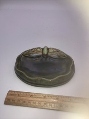 Antique Art Nouveau Moth Dish by Doulton Pottery