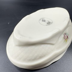 Donegal Parian China Fien Porcelain Irish Rose Vintage Dish Bowl Flower Pattern