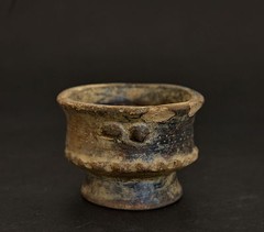 Tyrona Tairona Colombia Pre Columbian Ceramic Clay Tiny Bowl 200BCE-1600CE
