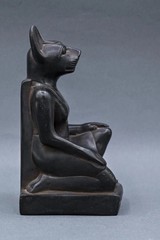 Egyptian Artifacts Rare Authentic Pharaonic Statue Of Egyptian Goddess Bastet BC