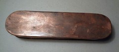Beautiful Engraved Copper Tabacco Box About 1750 Pirate Era