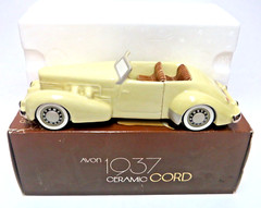 Avon 1937 Ceramic Cord Vintage In Original Packaging & Box No Aftershave