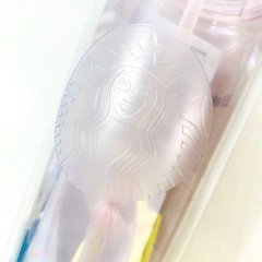 Starbucks Disney World Limited Pink Tumbler Walt Disney Collaboration Straw 16oz
