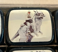 Vintage Star Wars Empire Strikes Back Micro Tins 1980 W/ 72 Tins Store Display