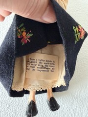 VTG Hilda S. Ege Norwegian Doll Gudbrandsdal Bunad National Costume 9″